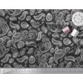 thumbnail image 2 of Soimoi Velvet Fabric Paisley Block Print Sewing Fabric Yard 58 Inch Wide, 2 of 3