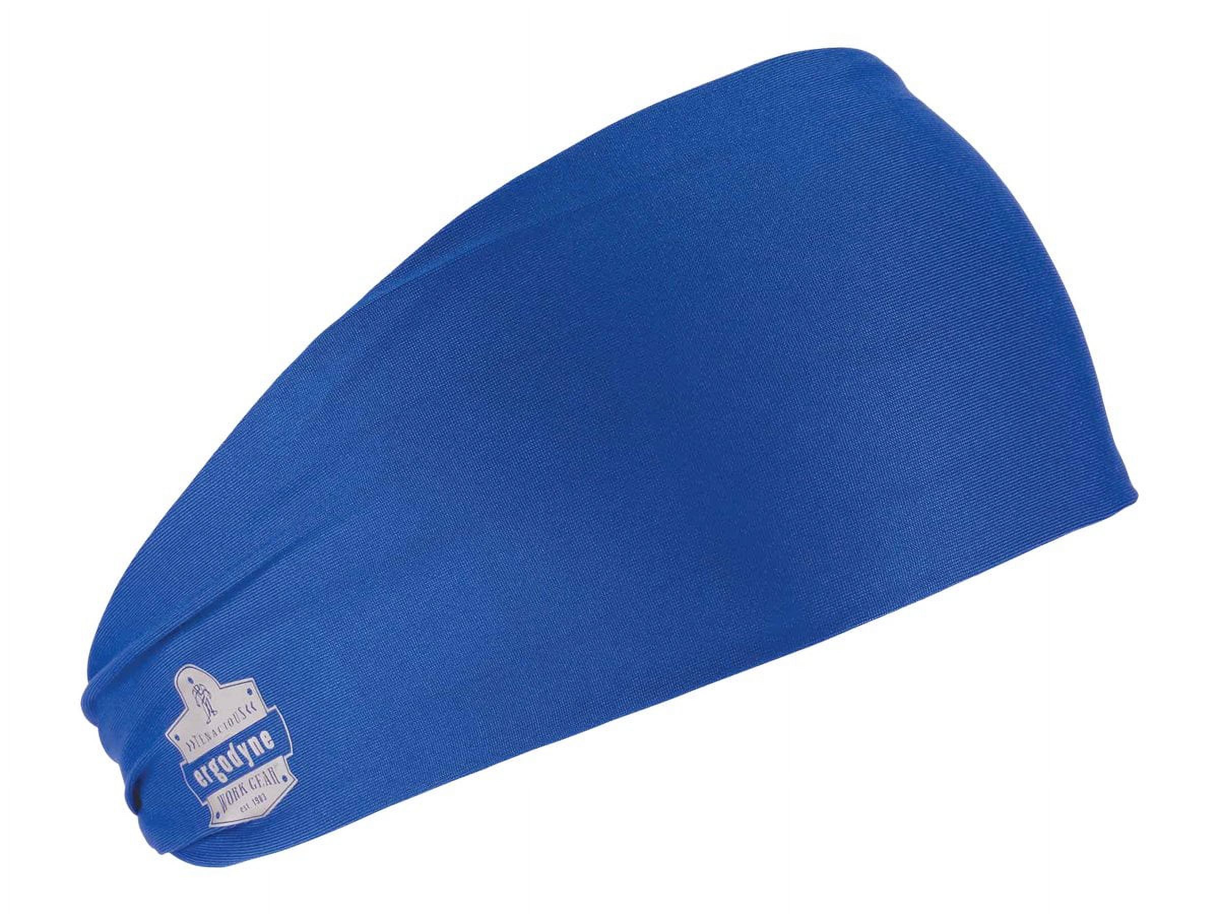 Chill Its 6634 Cooling Headband, Sports Headbands for Men and Women, Moisture Wicking , Blue