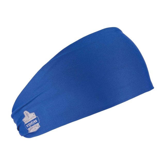 Chill Its 6634 Cooling Headband, Sports Headbands for Men and Women, Moisture Wicking , Blue