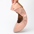 thumbnail image 4 of Chaussures Tjiojio pour Femmes Offres, Mode Automne Bout Rond Plat Nœud Métallique Loisirs Confortables Chaussures Courbées Chicken Rolls, 4 of 4