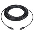 thumbnail image 1 of Unique Bargains Fiber Optic Audio Cable Digital Optic Cable 23.6FT TOS Optical Link PVC Plastic Straight for TV DVD Black, 1 of 6