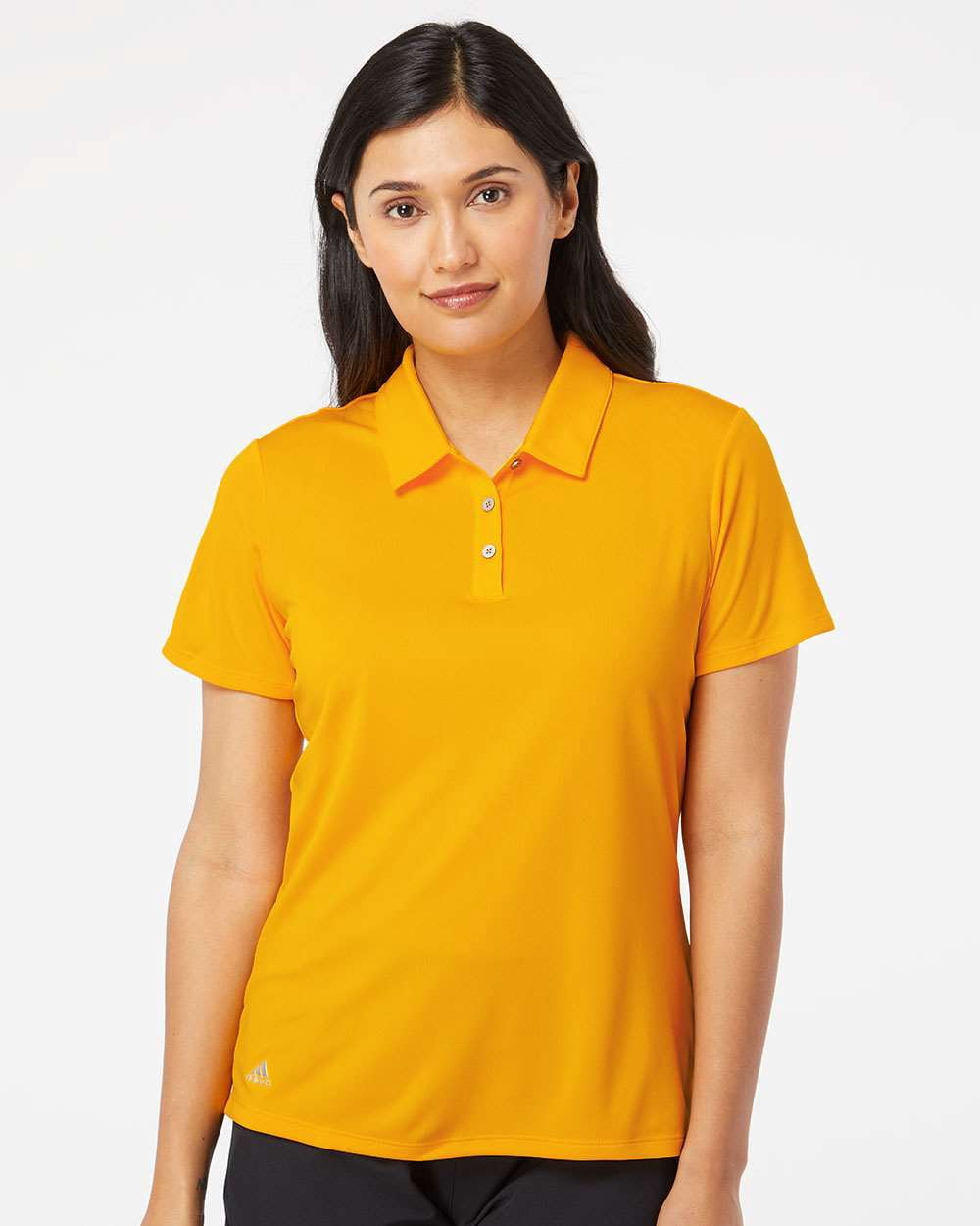 Adidas Womens Performance Polo, 3XL, Collegiate Gold