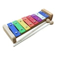 thumbnail image 3 of Educational Development Musical Xylophone, Accurate Tone Safe Kids Xylophone Aluminum Plate And Wood Multifunctional  For Home For Playing, 3 of 8