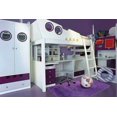 thumbnail image 2 of Fun Rugs Rectangle Purple Polyester Flokati Kids Rugs, 2 of 2
