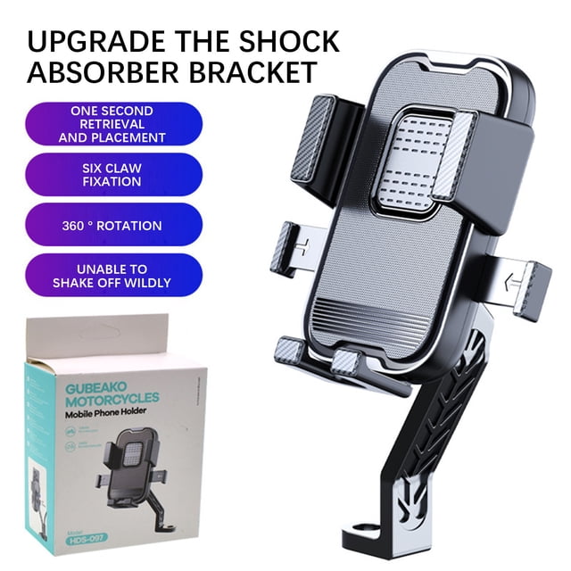 tumgatte Electric Car Cell Phone Bicycle Battery Motorcycle Takeaway Rider Car Vibration Navigation Cell Phone Clearance
