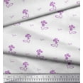 thumbnail image 3 of Soimoi Rayon Crepe Fabric Leaves & Floral Artistic Print Fabric by Yard 46 Inch Wide, 3 of 5