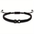 thumbnail image 1 of Heart Initial Bracelets 26 Letters Initial Bracelet A-Z Braided Bracelets✨✨ W2M0, 1 of 8