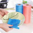 thumbnail image 4 of Bovemsi Clearance Cleaning Cloth Lazy Rag Non Woven Disposable Housework Cleaning Kitchen Absorbs Water And Does Not Lose Hair Household Dry And Wet Dual Use Dish Cloth, 4 of 8