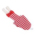 thumbnail image 1 of Parrots Pilot Suit, Red Grid Tight Waterproof Protective Elastic Bird   For Parakeet For Macaw For Budgies XS,S,M,L, 1 of 8