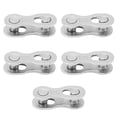 thumbnail image 1 of Bicycle Missing Link Bike Chain Link Reusable Steel Quick Release for 6 7 8 9 10 Speed Chains with 5 Pairs, 1 of 7