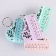 thumbnail image 4 of LYMAYTER Electronic Keyboard Keychain Pendant Mini Electronic Piano Shape Keychain Pendant - 8 Keys, Light MUS-CYYLic, Funny Gift, 4 of 7