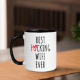 thumbnail image 4 of Hearth & Gear Ceramic Coffee Mug Classic Design Microwave Durable Quality Ideal For Daily Use Divided Glass Food Storage Containers Pottery Mugs Wall Foam Insulation Tumblers Set Wait for It Mug Cups, 4 of 4