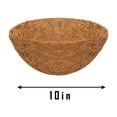 thumbnail image 1 of Hanging Planters Walmart+ Week Aqestyerly Hanging Basket Coconuts Fiber Planter Inserts Replacement Liner for Flower Pot, 1 of 2
