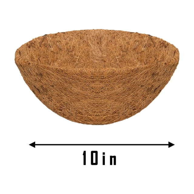 Hanging Planters Walmart+ Week Aqestyerly Hanging Basket Coconuts Fiber Planter Inserts Replacement Liner for Flower Pot