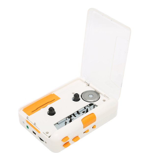 MP3 Tape Player, Upgrade Plug And Play Cassette Converter USB Powered For Laptop