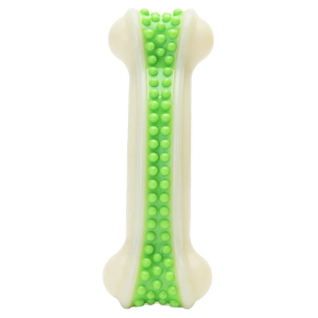 Pet Teething Toy Training Bite Resistant Practical Bone Shape Pet Dog Puppy Teeth Molar Toy
