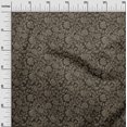thumbnail image 3 of oneOone Polyester Spandex Brown Fabric Asian Batik Floral Sewing Craft Projects Fabric Prints By Yard 56 Inch Wide, 3 of 4