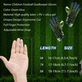 thumbnail image 2 of HLONK Gants de Gardien pour Jeunes Antidérapants Gants de Gardien de Soccer pour Enfants Bleu, 2 of 9
