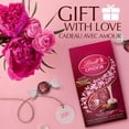 thumbnail image 3 of Lindt LINDOR Dark Chocolate Strawberry Truffles, 150-gram Bag, 3 of 8