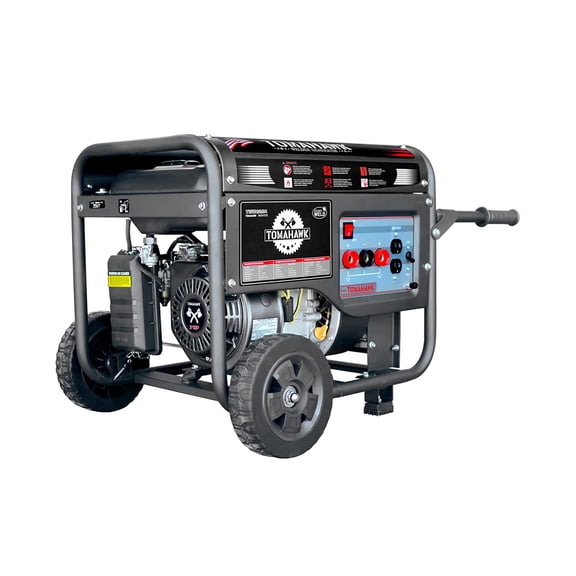 Tomahawk Power TWG120A Soudeur 120 A avec Génératrice à Essence 7 Hp 2 200 W
