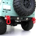 thumbnail image 3 of Aluminum Rear Bumper w/ Shackles for D90 D91 D99S 1:12 RC Rock Crawler Parts Trapezoid, 3 of 8