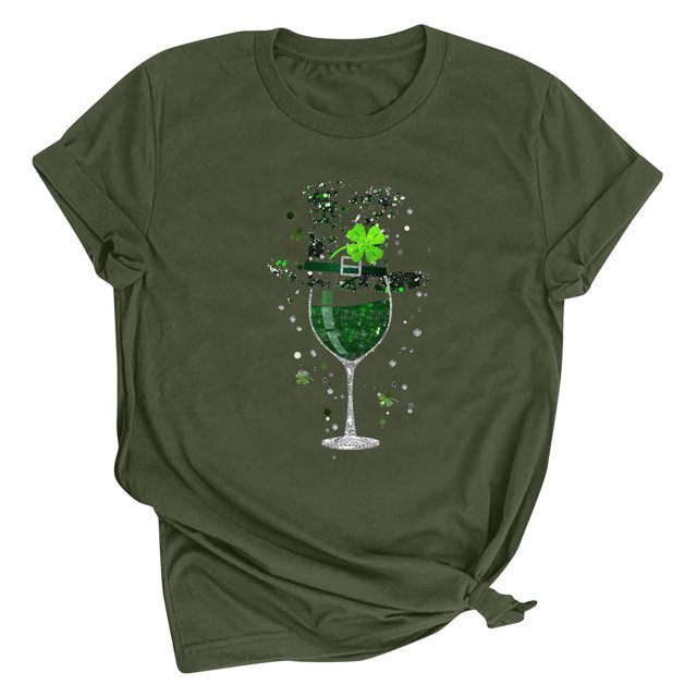 Dealovy T-Shirts pour Femmes, Manches Courtes, Col Rond, Ample, Graphique, Décontracté