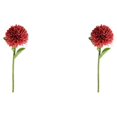 thumbnail image 2 of Baohd 1/2/3/5 10pack/lot Realistic Appearance Artificial Flower For Party Decor And Home Decor Deep Coffee 2PCS, 2 of 6