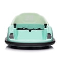 thumbnail image 1 of Yiwa 12V Electric Ride On Bumper Car for Toddlers, Remote Control, LED Lights, 360 Degree Spin, Battery Display, Music, Perfect Toy Gift, 1 of 7