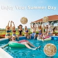 thumbnail image 4 of PVC Inflatable Beach Balls Glitter Transparent Beach Balls Water Play Toy Outdoor Floating Sports Balls, 4 of 9