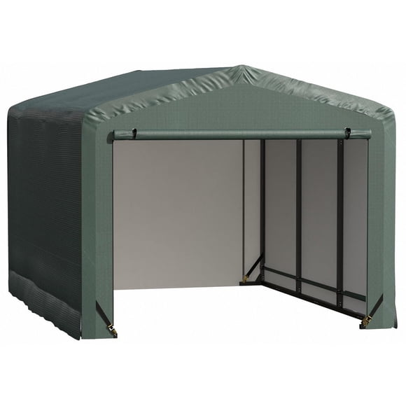 Garage ShelterTube classé vent/neige 10x14x8 Vrt