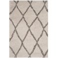 thumbnail image 4 of SAFAVIEH Hudson Adella Geometric Diamonds Shag Area Rug, 4 of 6
