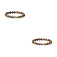 thumbnail image 1 of Redempat Fashionable And Comfortable To Wear Unisex Beaded Bracelets For Everyday Chic tiger eye stone 2Set, 1 of 6