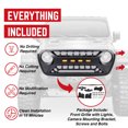 thumbnail image 4 of AMERICAN MODIFIED Grille w/Lights for 18-23 Jeep Wrangler JL & Gladiator JT, 4 of 8