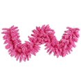 thumbnail image 1 of Vickerman K168814 Guirlande de Sapin avec 210 Pointes en PVC, 9' x 14", Rose Floqué, 1 of 4