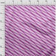 thumbnail image 3 of oneOone Velvet Fuschia Pink Fabric Abstract Stripe Sewing Craft Projects Fabric Prints By Yard 58 Inch Wide, 3 of 5