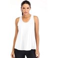 thumbnail image 2 of Workout Tops for Women Loose fit Racerback Tank Tops for Women Mesh Backless Muscle Tank Running Tank Tops, 2 of 2