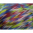 thumbnail image 4 of oneOone Silk Tabby Blue Fabric Chevron Ikat Sewing Craft Projects Fabric Prints By Yard 42 Inch Wide, 4 of 4