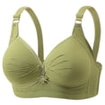 thumbnail image 2 of Weiqiqre Womens Underwear Wireless No Underwire Push Up Bra Full Coverage Racerback Supportive Everyday Bralettes, 2 of 3