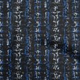 thumbnail image 1 of oneOone Georgette Viscose Blue Fabric Abstracts Fabric For Sewing Printed Craft Fabric By The Yard 42 Inch Wide, 1 of 4