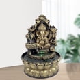thumbnail image 4 of HandMade Hindu Statue Indoor Water Fountain Compact Home Decor, 4 of 7