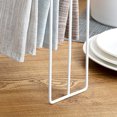 thumbnail image 4 of Dishcloth Rag Drying Rack, Hand Towel Washcloth Holder Stand Kitchen Countertop Desktop Metal Dish Cloth Hanger[white], 4 of 9