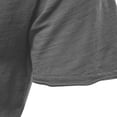 thumbnail image 3 of Men's Casual V Neck T Shirts Loose Fit Comfortable Stretchy Pure Color Summer Tee For Daily Wear With Shorts, 3 of 5