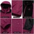 thumbnail image 2 of Reebok Women's All Weather 4-in-1 Jacket, Sizes XS-XXL, 2 of 3