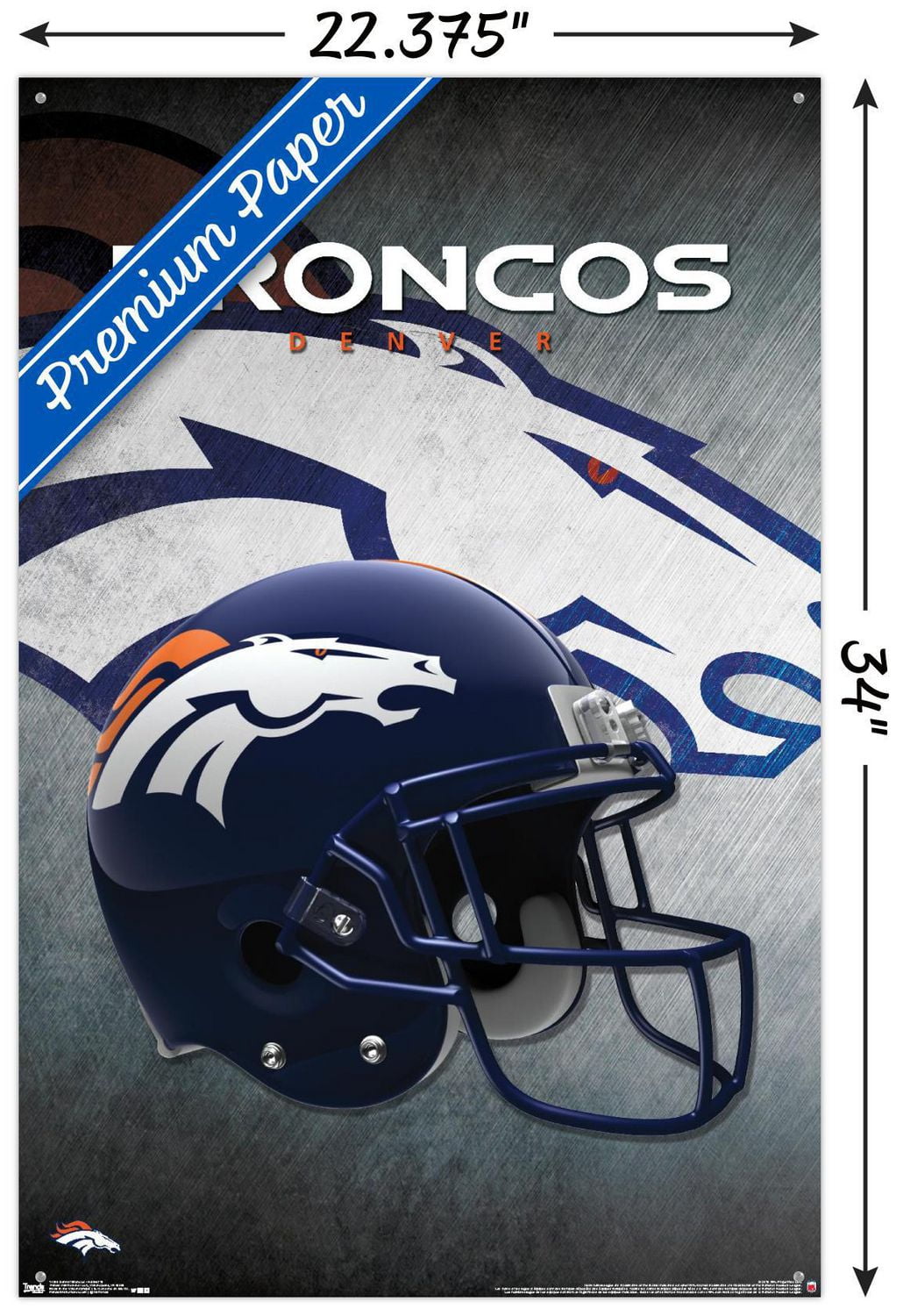 NFL Denver Broncos - Helmet 16 Wall Poster