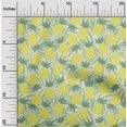 thumbnail image 2 of oneOone Coton Flex Vert Tissu Tropical Ananas avec Feuille Robe Tissu Tissu Imprimé par la Cour 40 Pouces de Large, 2 of 4
