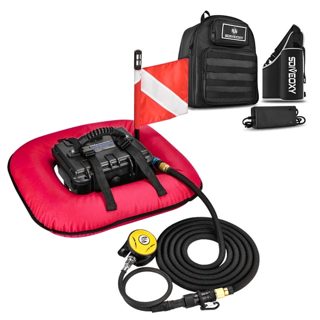 Portable Electric Diving Ventilator Rechargeable Diving Tank with Travel Backpack for Diving
