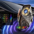 thumbnail image 2 of Phone Stand for Car,New Magnetic Intelligent Support Navigation Frame Pickup Light Sensing Transparent Car Wireless Charging Car Mobile Phone Stand M9S,Wireless Charging Stand, 2 of 9
