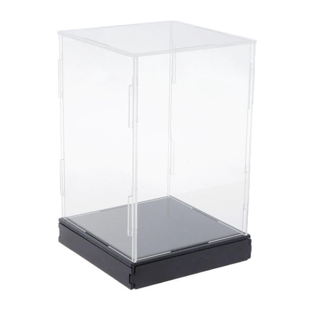 Milaget Figurines Miniatures Boîtes d'Exposition Transparentes 20cmx20cmx30cm