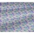thumbnail image 5 of oneOone Cotton Jersey Medium Blue Fabric Abstracts Sewing Material Print Fabric By The Yard 58 Inch Wide, 5 of 5