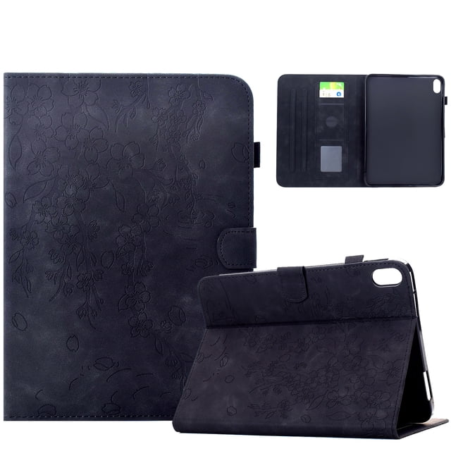 FOXDOCK Tablet Case for Xiaomi Redmi Pad 2 2025 with Card Slots, Auto Sleep/Wake, Stand Function, Full Protection Floral Folio Cover
